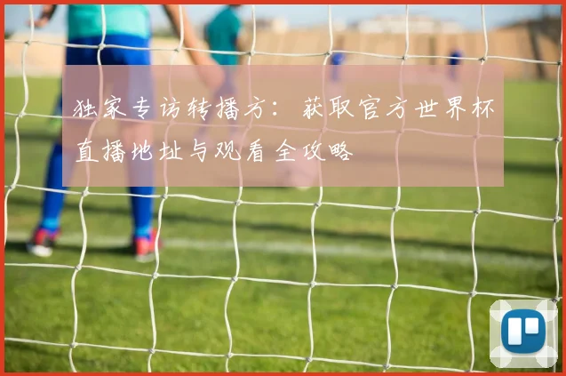 独家专访转播方：获取官方世界杯直播地址与观看全攻略