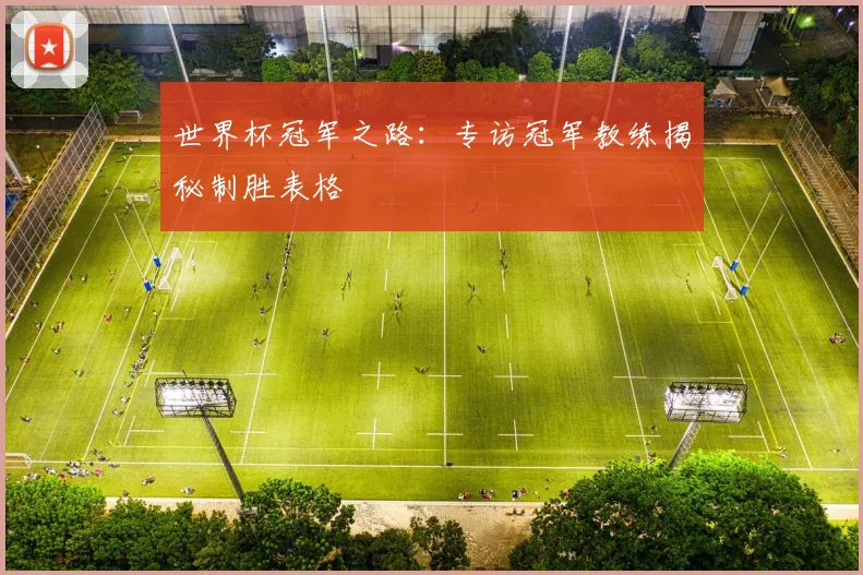 世界杯冠军之路:专访冠军教练揭秘制胜表格