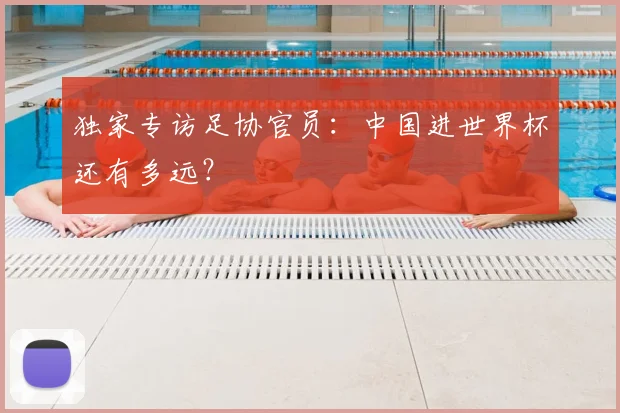 独家专访足协官员：中国进世界杯还有多远？